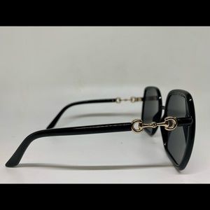 Gucci GG0890S Square Women's Sunglasses - Black